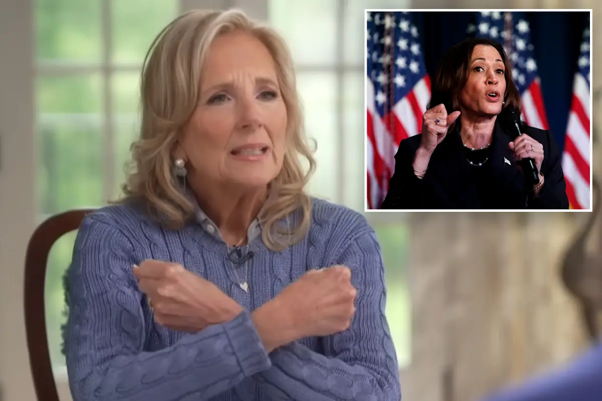 Jill Biden takes swipe at Kamala Harris’ claim that Joe undermined her: ‘I was out on the trail every day’