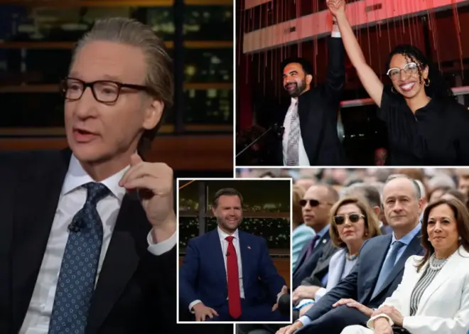 Bill Maher tells Vance his 2028 vote is ‘in play’ as he rips key Dems for refusing to appear on his show