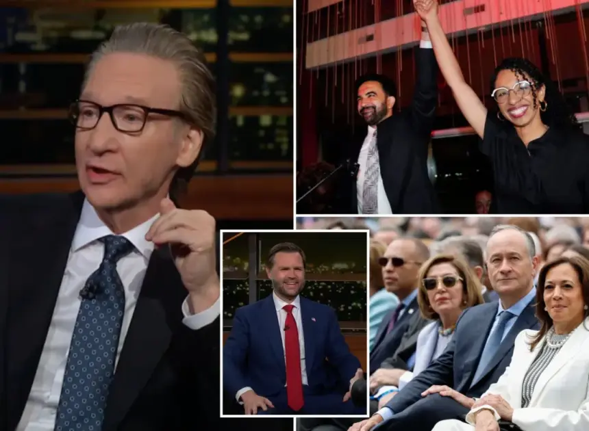 Bill Maher tells Vance his 2028 vote is ‘in play’ as he rips key Dems for refusing to appear on his show