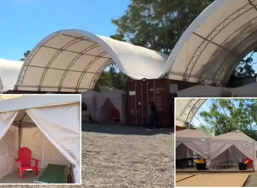 California city rolls out ‘glamping’ for homeless amid fierce criticism over costs