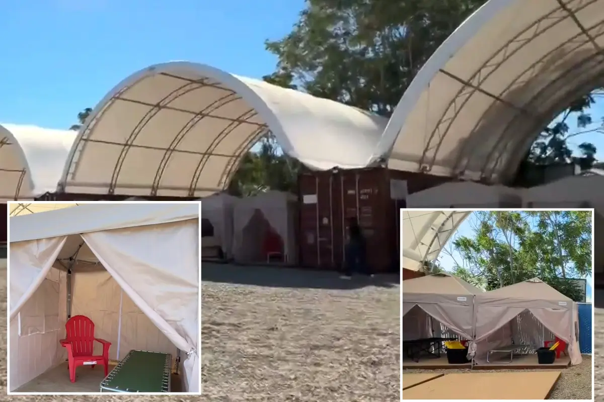 California city rolls out ‘glamping’ for homeless amid fierce criticism over costs