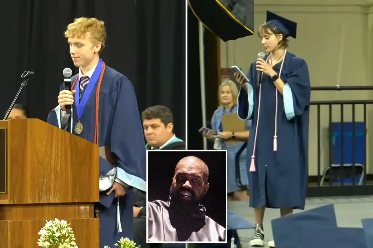 North Carolina HS valedictorian speaks out after heckling student shames his speech