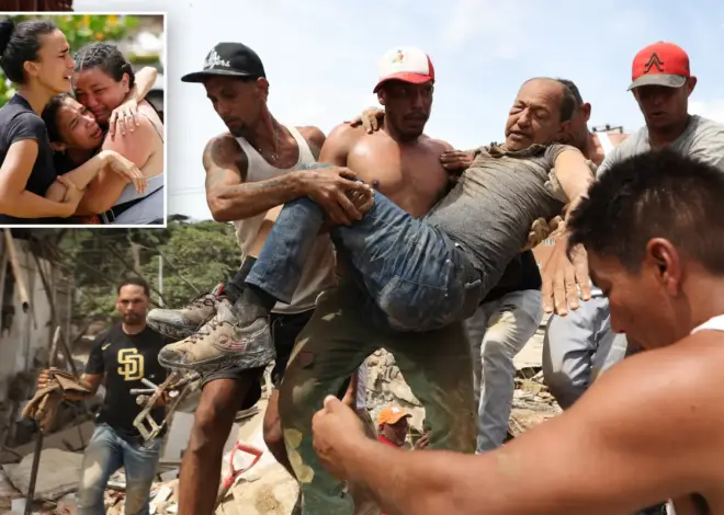 Neighbors dig through Venezuela rubble to search for loved ones after earthquakes kill at least 235