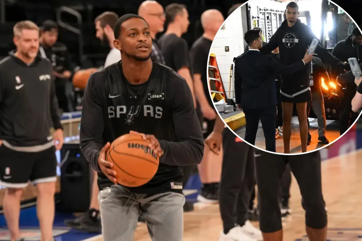Garden security for Trump’s Game 3 attendance irks Spurs’ De’Aaron Fox