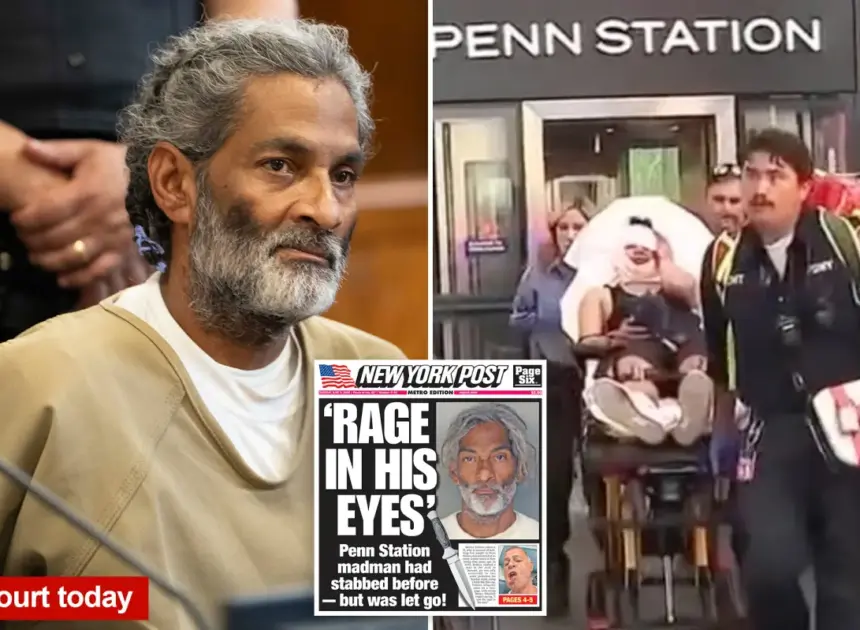 Deranged Penn Station slasher’s victims desperately tried to fight back, one with a backpack: DA
