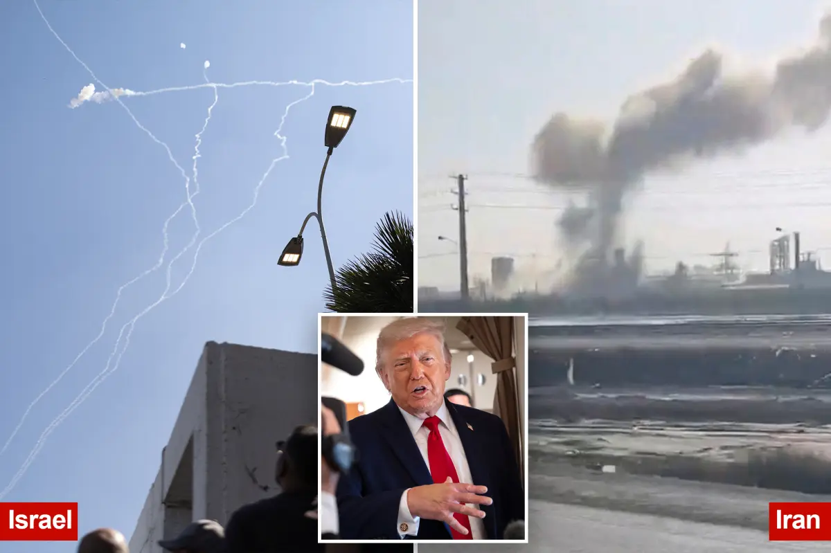 Trump says Israel, Iran must ‘stop shooting’ after airstrikes rock Tehran