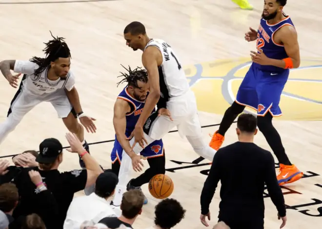 Victor Wembanyama gift-wrapped this Game 2 win for the Knicks — and that’s more than fine