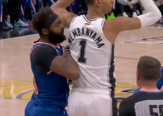 NBA rescinds Knicks center Mitchell Robinson’s controversial technical foul from Game 2