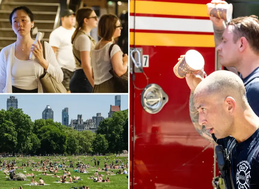 ‘Heat dome’ will roast NYC this week with temps feeling like 110 degrees — as meteorologist issues July 4 warning