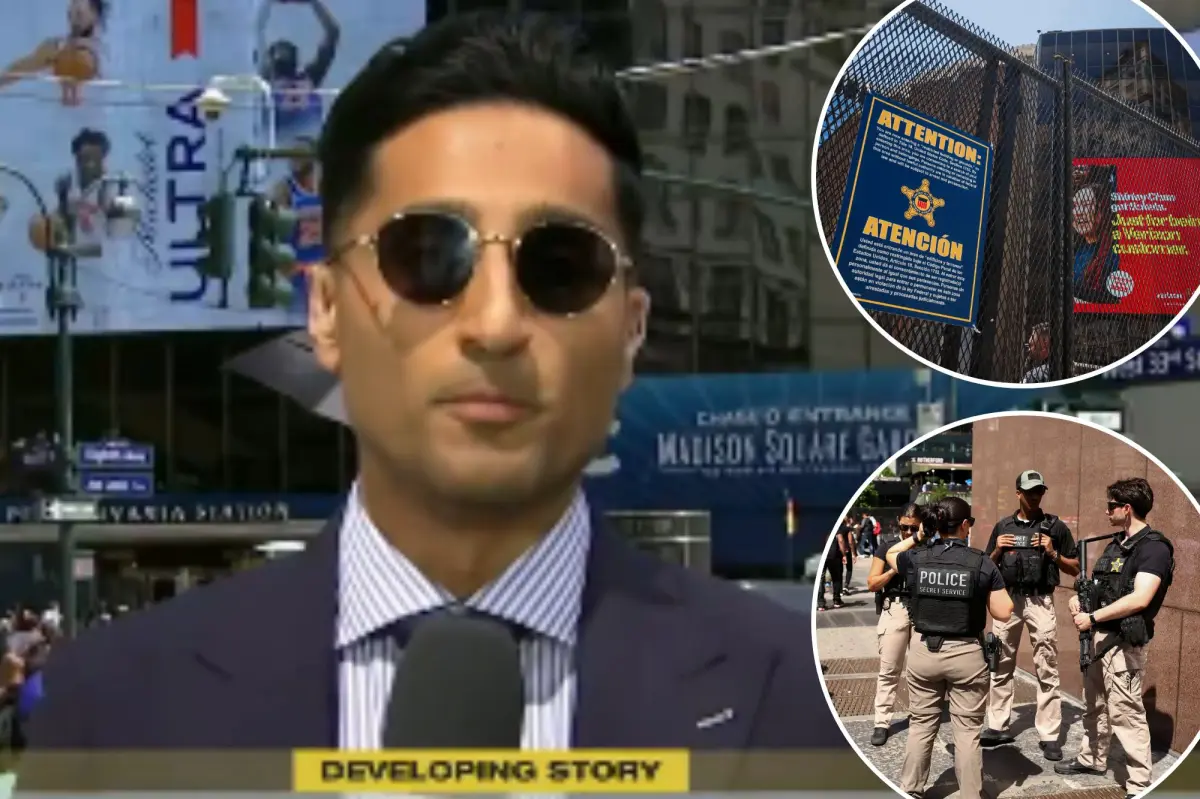 ESPN’s Shams Charania says he was briefly stopped by Secret Service outside MSG