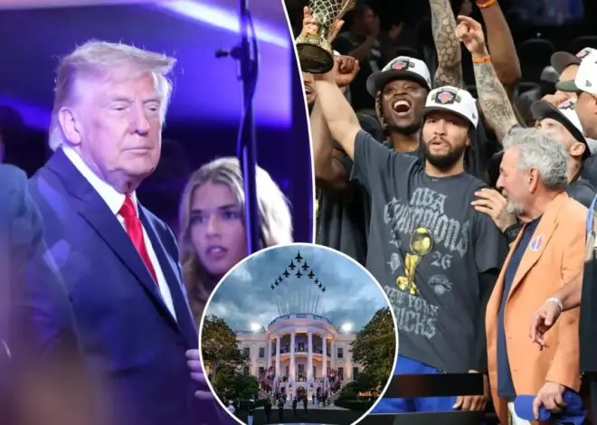 Knicks will make history as first NBA team to visit Trump White House