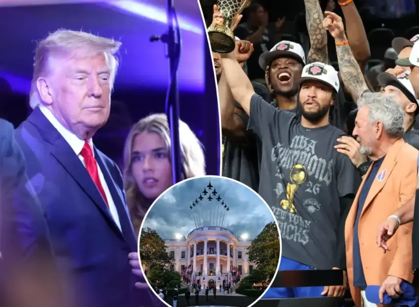Knicks will make history as first NBA team to visit Trump White House
