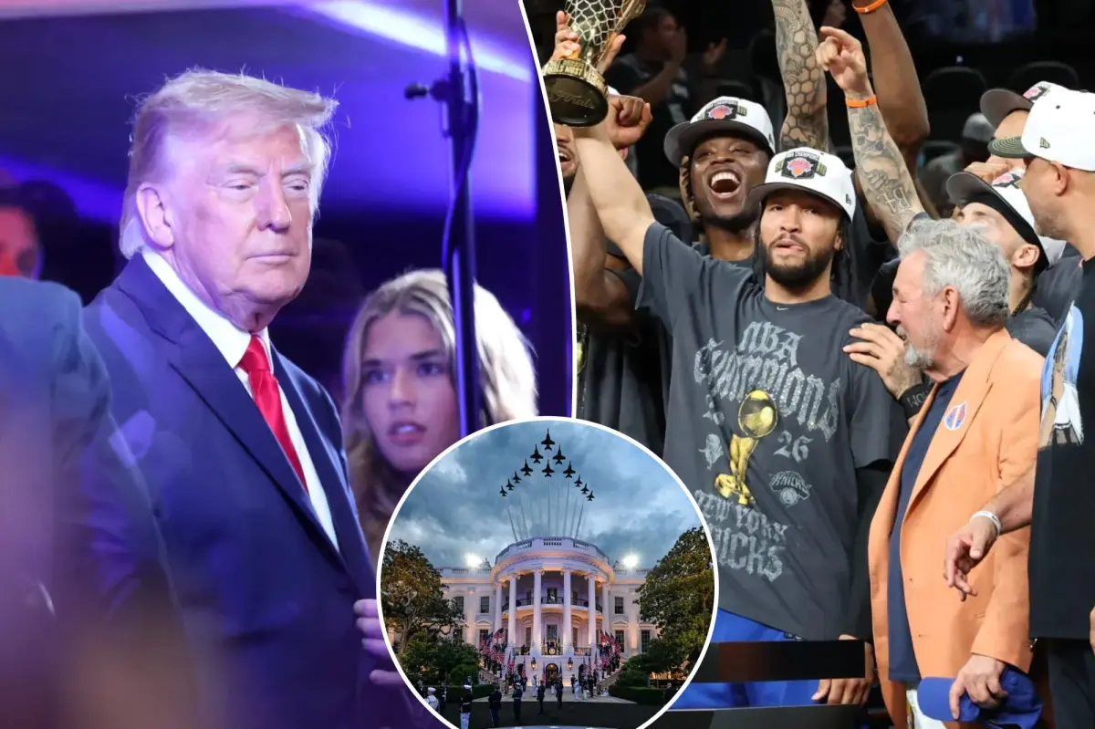 Knicks will make history as first NBA team to visit Trump White House