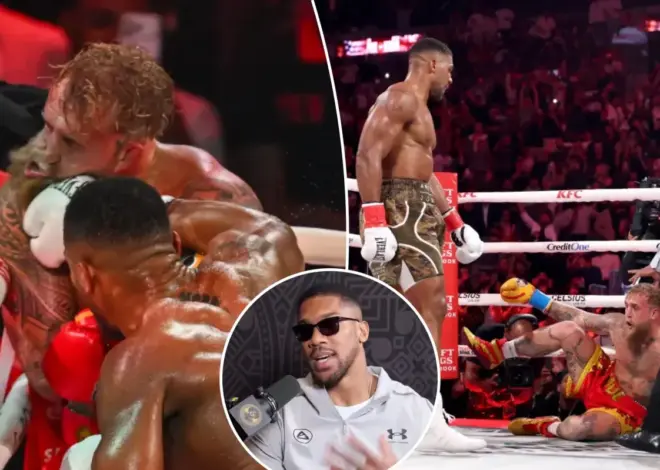 Anthony Joshua given ‘strict message’ to get Jake Paul out of boxing