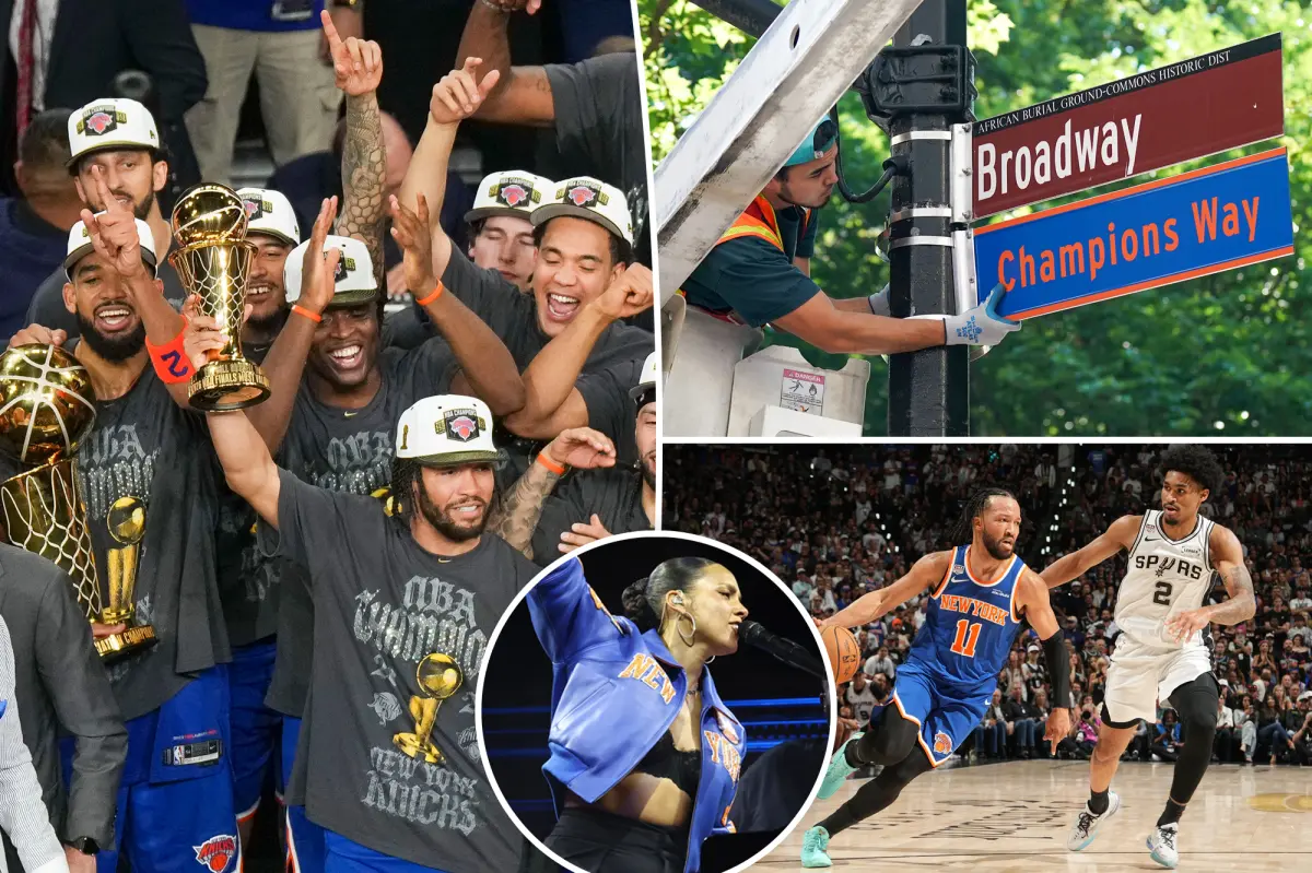 Champion Knicks are taking over NYC — How to watch the ticker-tape parade for free