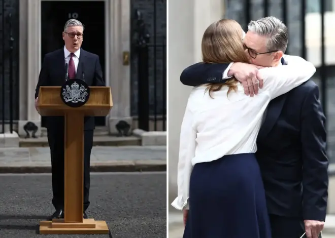 Keir Starmer chokes up as he resigns as UK Prime Minister — less than 2 years after landslide election win