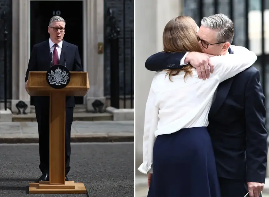 Keir Starmer chokes up as he resigns as UK Prime Minister — less than 2 years after landslide election win