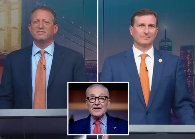Sen. Chuck Schumer thrown under the bus during House debate between Dan Goldman and Brad Lander