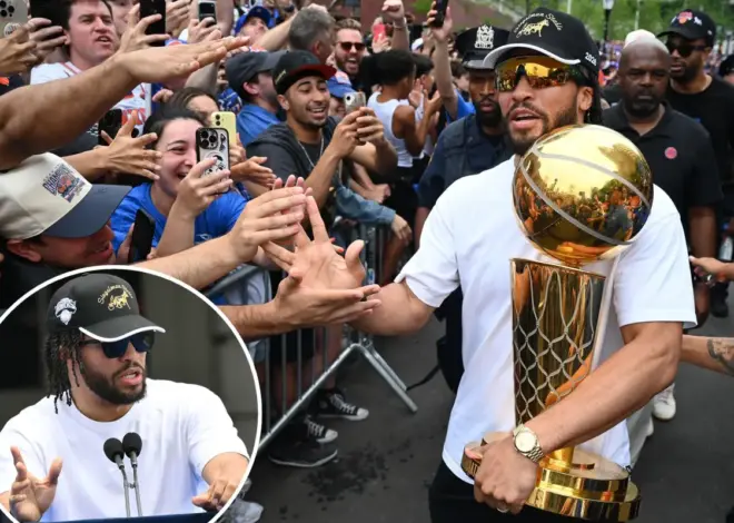 Knicks star Jalen Brunson’s swipe to haters at City Hall: ‘Don’t have to say s–t to them’