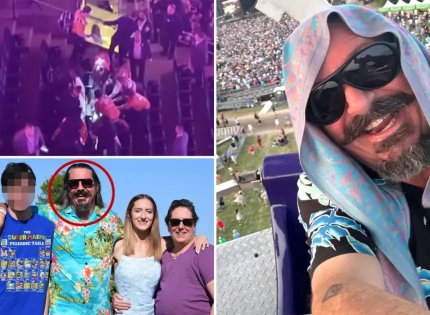 Exclusive | Video shows MSG concertgoer Paul Kueker jumping to his death — with witnesses saying dad of two appeared ‘intoxicated’: sources