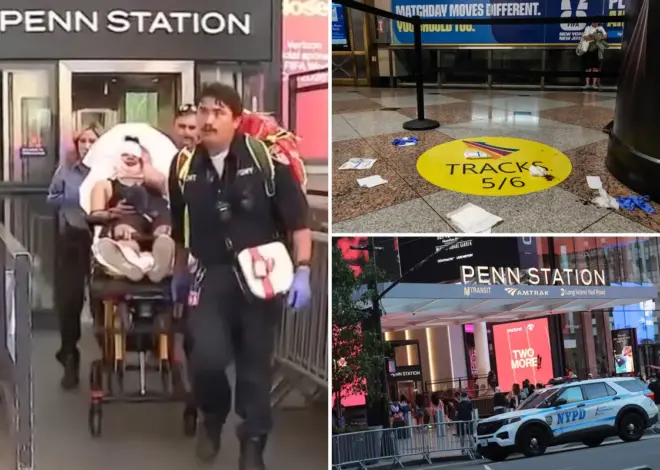 Homeless maniac arrested in bloody Penn Station rampage