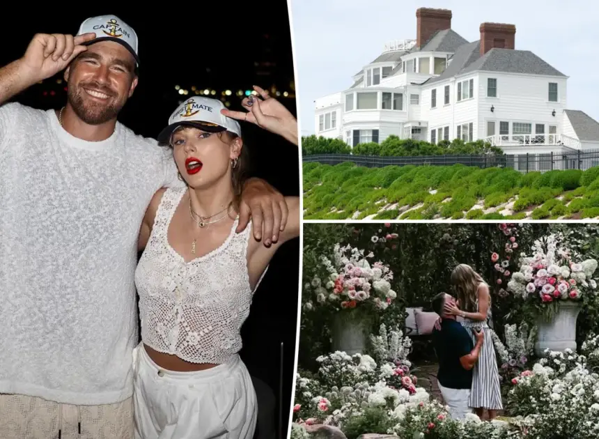 Black SUV seen leaving Taylor Swift’s Rhode Island home amid potential bachelorette bash