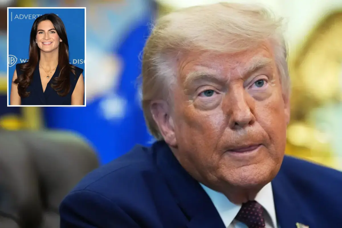 Trump berates CNN’s Kaitlan Collins for not smiling in Oval Office: ‘Such hatred in her eyes’