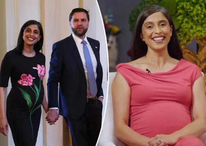 Second lady Usha Vance claps back at New York Times’ commentary on her ‘body-hugging’ maternity fashion: ‘Here’s the receipt’