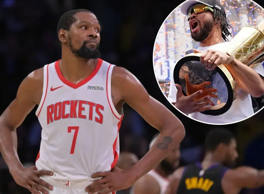 Kevin Durant shades Knicks weeks after historic NBA Finals win: ‘Could be another 53-year wait’