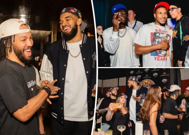 Exclusive | Inside look at Knicks celebrating championship at private Manhattan club