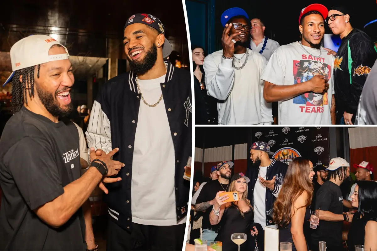 Exclusive | Inside look at Knicks celebrating championship at private Manhattan club