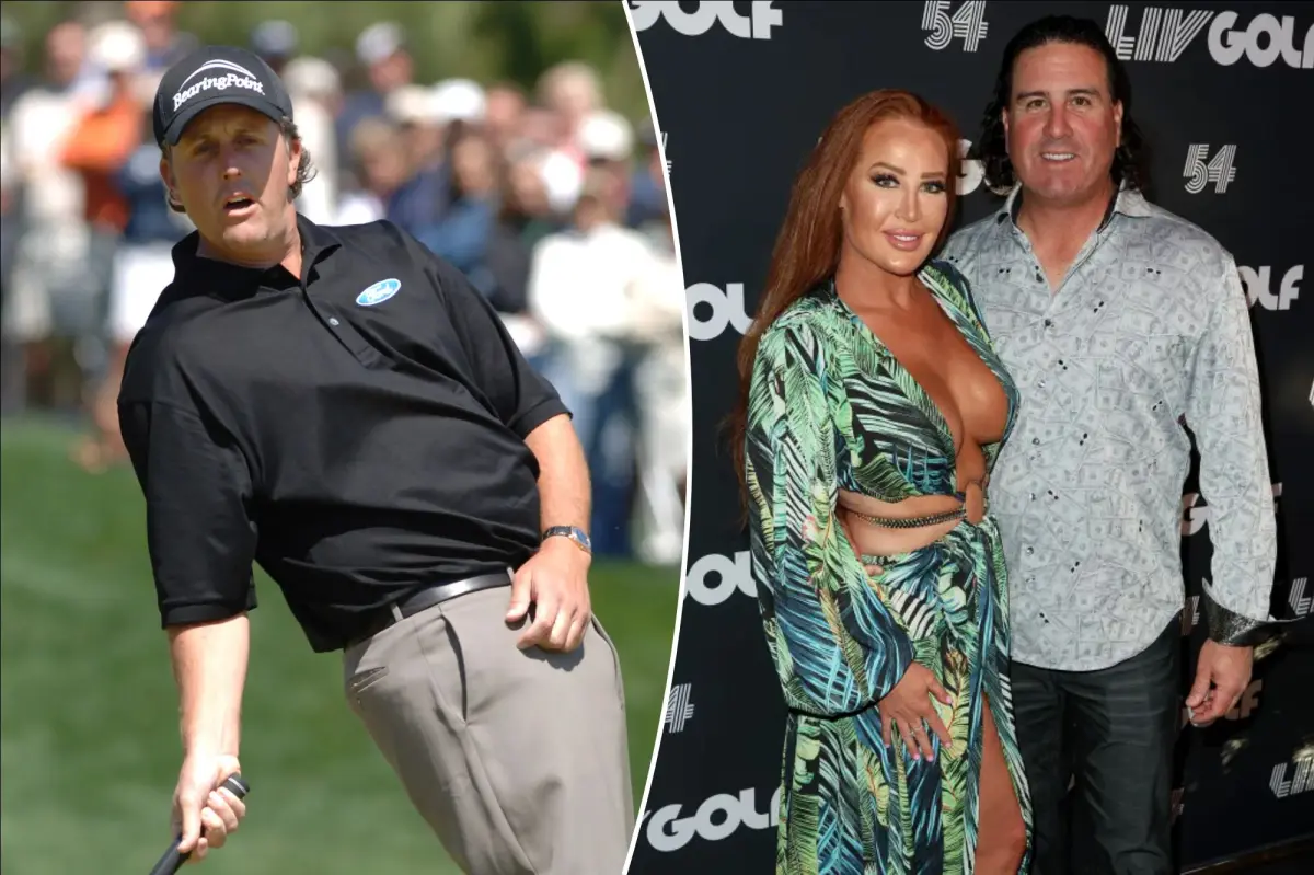 Phil Mickelson accused of showing explicit picture to Pat Perez’s wife when golf pal went to restroom