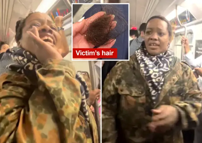 Antisemitic straphanger rips out subway rider’s hair in horrific attack on packed train: ‘Jews are eating kids’
