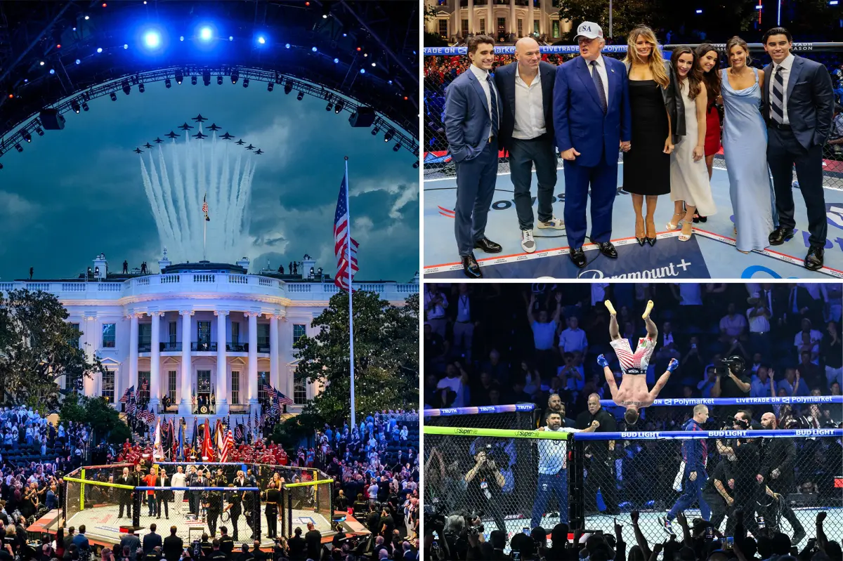 Wild ‘UFC Freedom 250’ card on White House South Lawn draws rave reviews: ‘Put on a great show’