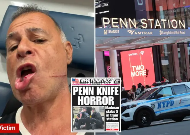 Exclusive | Penn Station slasher had ‘rage in his eyes,’ victim says while recalling NYC rampage: ‘Wanted to kill me’