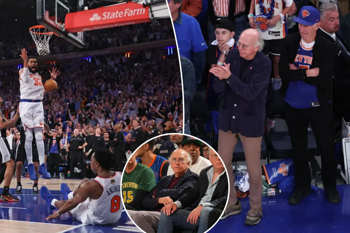 Exclusive | Larry David tells The Post he can’t believe he saw Knicks’ Game 4 miracle — he’s ‘supposed to miss games’ like that