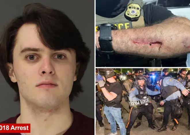 Anti-ICE agitator who allegedly bit officers during Delaney Hall protest was previously accused of distributing child porn 