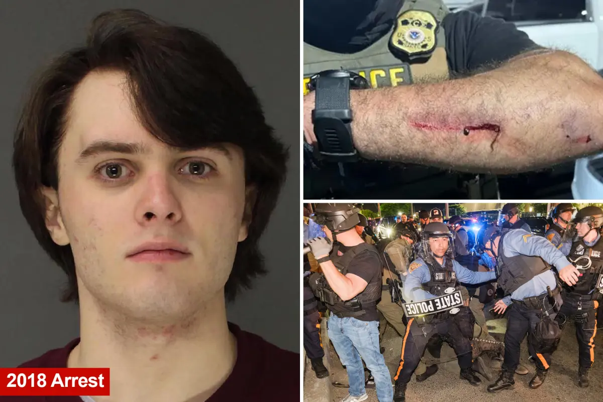 Anti-ICE agitator who allegedly bit officers during Delaney Hall protest was previously accused of distributing child porn 