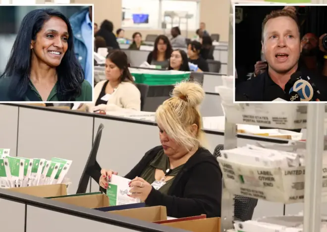 Spencer Pratt loses LA mayor’s race as Nithya Raman surges through to runoff after massive dump of ballots