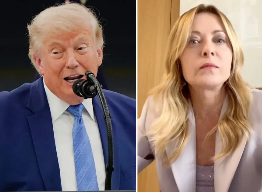 Trump doubles down attacks on Italian PM Giorgia Meloni after she rips prez’s ‘made up’ claims
