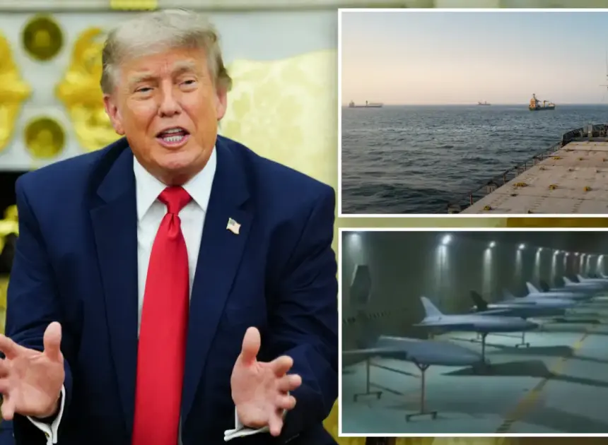 Trump says Iran violated cease-fire agreement with ‘foolish’ drone attack in Strait of Hormuz