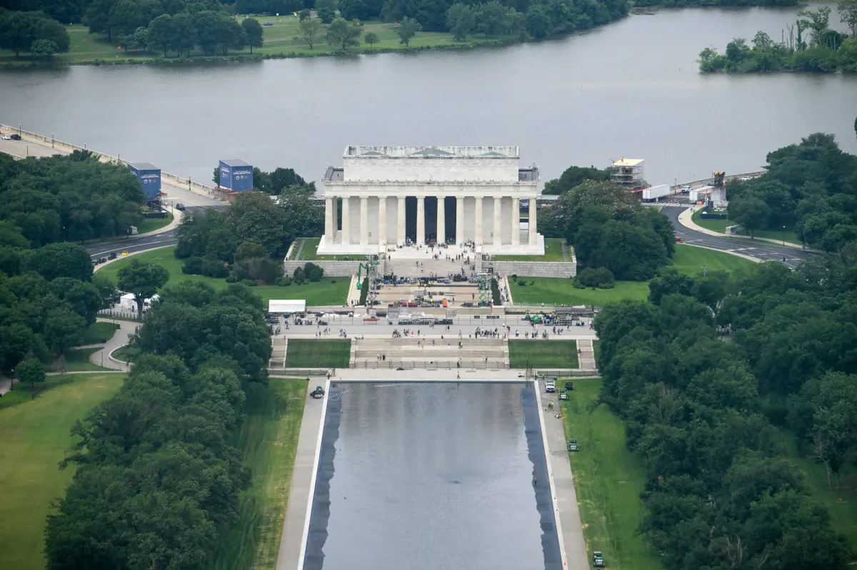The deeper agenda behind Trump’s Reflecting Pool glow-up
