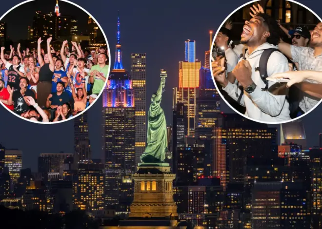 Video captures the exact moment NYC ‘lost its mind’ over Knicks’ historic championship