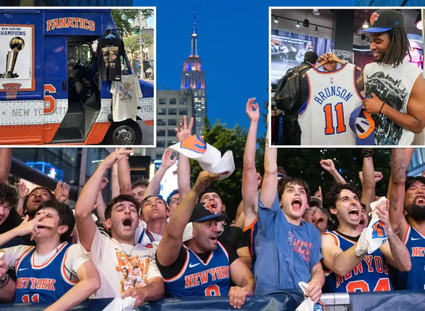 Historic NBA Championship fuels record-breaking sales of New York Knicks merch on Fanatics