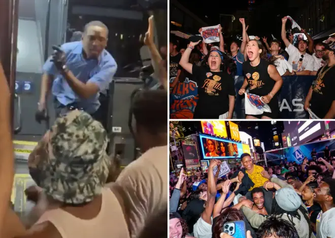 Historic Knicks NBA championship has New Yorkers dancing in the streets: ‘Unifying the world’