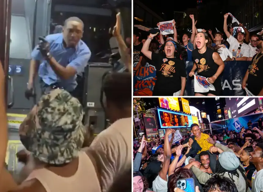 Historic Knicks NBA championship has New Yorkers dancing in the streets: ‘Unifying the world’