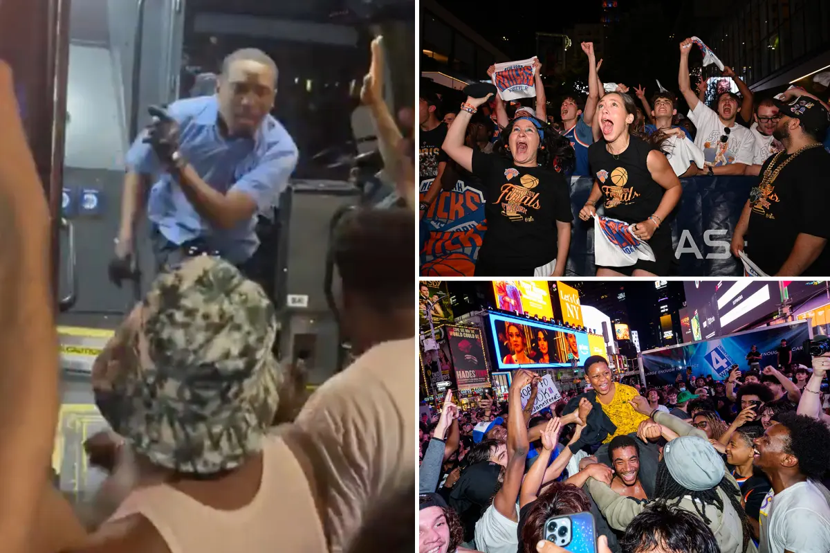 Historic Knicks NBA championship has New Yorkers dancing in the streets: ‘Unifying the world’