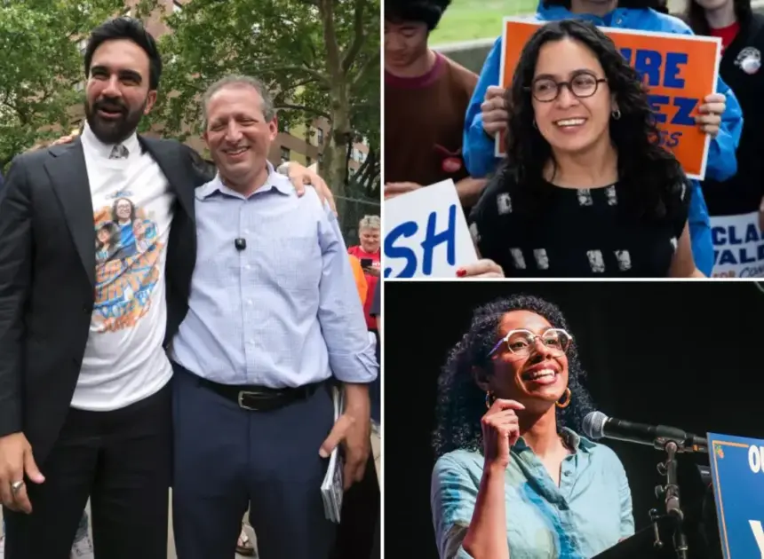 Mamdani stumps for far-left House hopefuls as NY primary voters hit the polls