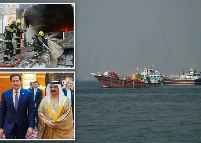 Ships slowly trickle through Strait of Hormuz as US allies slam Iran’s counter attack