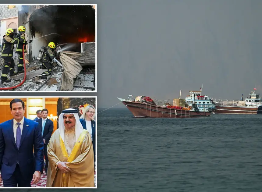 Ships slowly trickle through Strait of Hormuz as US allies slam Iran’s counter attack